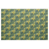 Hübsch Yellow Irises Garden Blume Stoff (Yard (91,4 cm))