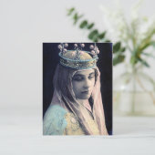 Hübsch Young Queen Postkarte (Stehend Vorderseite)