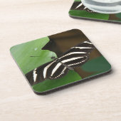 Hübsch Zebra Longwing Butterfly Cork Untersetzer (Linke Seite)