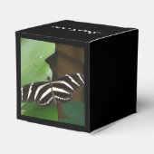 Hübsch Zebra Longwing Butterfly Custom Gevor Box Geschenkschachtel (Rückseite)