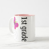 Hübsche 1. Grad-Lehrer-Tasse Zweifarbige Tasse (Vorderseite Links)
