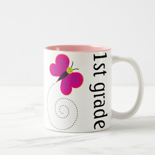 Hübsche 1. Grad-Lehrer-Tasse Zweifarbige Tasse (Rechts)