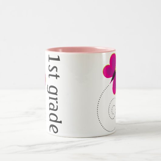 Hübsche 1. Grad-Lehrer-Tasse Zweifarbige Tasse (Mittel)
