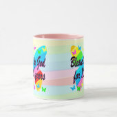 HÜBSCHE 80. GEBURTSTAGSBLESSINGS-TASSE TASSE (Zentrum)