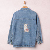 Hübsche aber wilde weiße Katzenrose Jacke (Hangar)