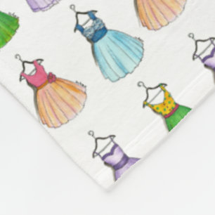 Hübsche Abschlussballkleider Vintage Retro 1950er Fleecedecke