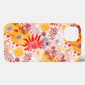 Hübsche abstrakte Blume Case-Mate iPhone Hülle (Rückseite (Horizontal))