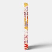 Hübsche abstrakte Blume Case-Mate iPhone Hülle (Rückseite / Links)