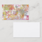 Hübsche abstrakte Geschäfts-Karte Visitenkarte (Vorne/Hinten)
