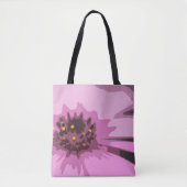Hübsche Abstrakte Rosa Daisy-Blume Tasche (Vorderseite)