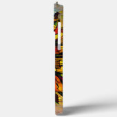 Hübsche Abstrakte Sonnenblumenmalerei Case-Mate iPhone Hülle (Rückseite / Links)