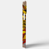 Hübsche Abstrakte Sonnenblumenmalerei Case-Mate iPhone Hülle (Rückseite / Rechts)