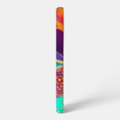 Hübsche Abstrakte Strandkunst Samsung Galaxy Hülle (Linke Seite)