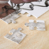 Hübsche afrikanische amerikanische Frau Puzzle (Seite)