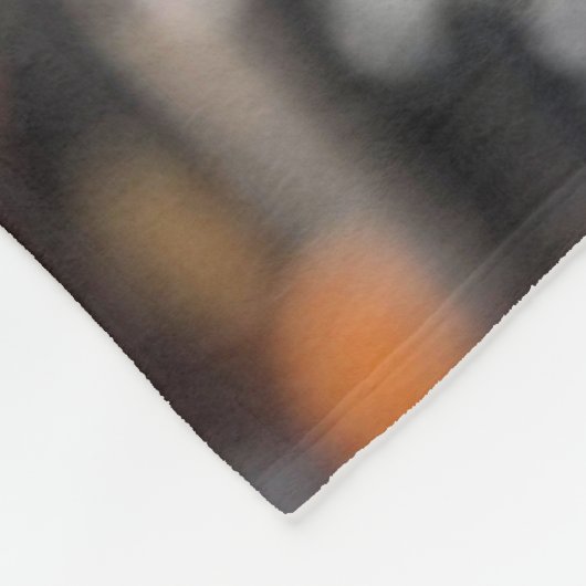 Hübsche akustische Gitarre Fleecedecke (Ecke)