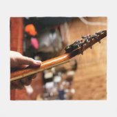 Hübsche akustische Gitarre Fleecedecke (Vorderseite (Horizontal))