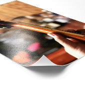 Hübsche akustische Gitarre Fotodruck (Ecke)
