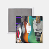 Hübsche akustische Gitarre Magnet (Vorderseite/Rückseite)