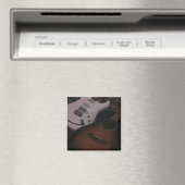 Hübsche akustische Gitarre Magnet (In Situ (Geschirrspüler))