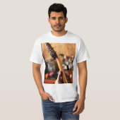 Hübsche akustische Gitarre T-Shirt (Vorne ganz)