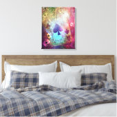 Hübsche Alice im Wunderland Inspiriert Piazza dell Leinwanddruck (Insitu (Schlafzimmer))