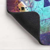 Hübsche Alice im Wunderland-inspiriertes Karoass Mousepad (Ecke)