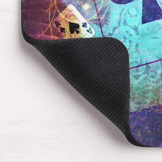 Hübsche Alice im Wunderland-inspiriertes Karoass Mousepad (Ecke)
