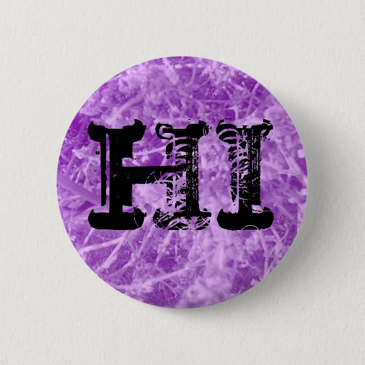 HÜBSCHE ALIEN VIRUS BUTTON (Vorderseite)