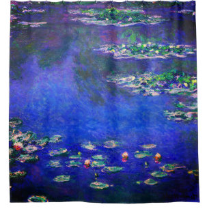 Hübsche alte Seerosen von Claude Monet Duschvorhang