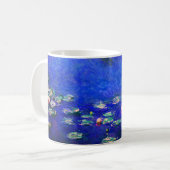 Hübsche alte Seerosen von Claude Monet Kaffeetasse (Vorderseite Links)