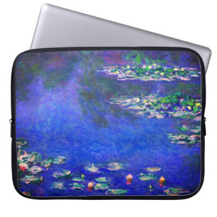 Hübsche alte Seerosen von Claude Monet Laptopschutzhülle