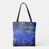 Hübsche alte Seerosen von Claude Monet Tasche (Rückseite)