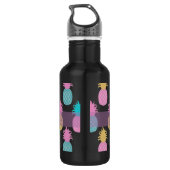 Hübsche Ananas Edelstahlflasche (Rückseite)