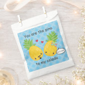 Hübsche Ananas Tropisches Pina Colada Romantisch Geschenktütchen (Ausgeschnitten)