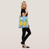 Hübsche Ananas Tropisches Pina Colada Romantisch Tasche (Am Model)
