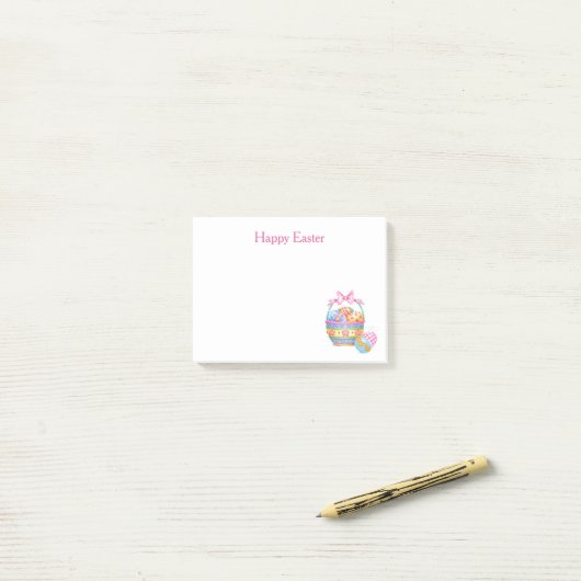 Hübsche Anmerkungen zum Eierkörbchen Post-it Klebezettel (Auf Schreibtisch)