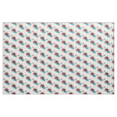 Hübsche antike Mohnblumen Stoff (Yard (91,4 cm))