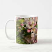 Hübsche Apfelblume Kaffeetasse (Links)