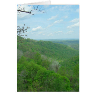 Hübsche appalachische Übersicht