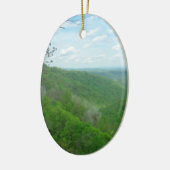 Hübsche appalachische Übersicht Keramikornament (Links)