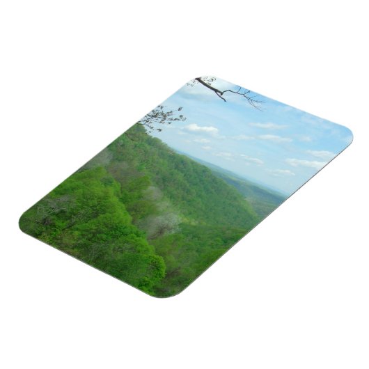 Hübsche appalachische Übersicht Magnet (Linke Seite)