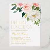 Hübsche Aquädukte Blume Garden Folieneinladung (Vorderseite)