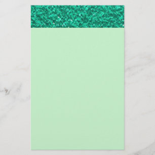 Hübsche Aquamarine Plaster-Textur Briefpapier