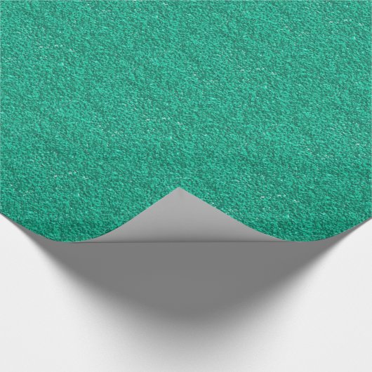 Hübsche Aquamarine Plaster-Textur Geschenkpapier (Ecke)