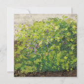 Hübsche Aquarellbilder mit floraler Bush Grafik Karte (Vorderseite)