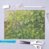 Hübsche Aquarellbilder mit floraler Bush Grafik Seidenpapier (Handwerk)