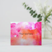 Hübsche Aquarellbilder Postkarte (Stehend Vorderseite)