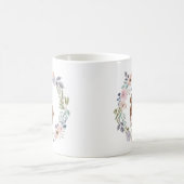 Hübsche Aquarellblume | Labradoodle Dog Kaffeetasse (Mittel)