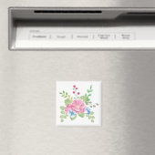 Hübsche AquarellblütenBouquet Magnet (In Situ (Geschirrspüler))
