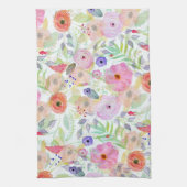 Hübsche Aquarellfarbe abstrakt Geschirrtuch (Vertikal)